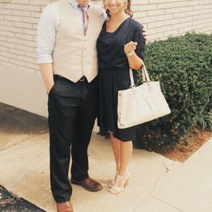 BCBG Max Azria Navy Blue Dress